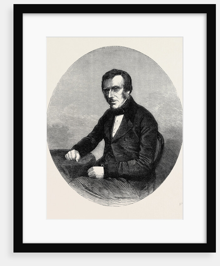 The Late Sir Benjamin Collins Brodie Bart. Serjeant-Surgeon to Queen Victoria by Anonymous