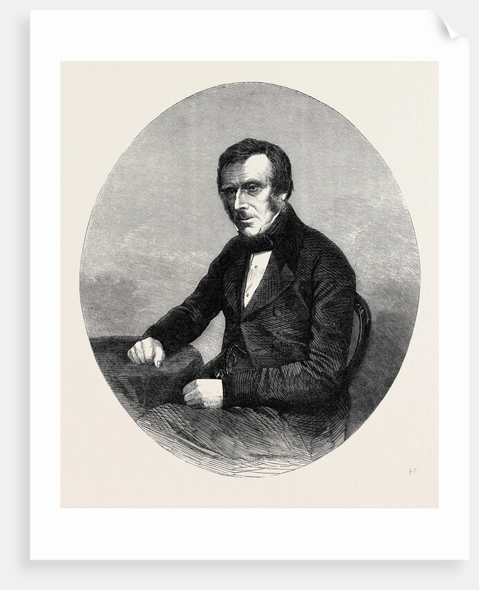 The Late Sir Benjamin Collins Brodie Bart. Serjeant-Surgeon to Queen Victoria by Anonymous