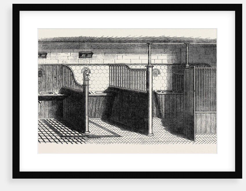 Stable Fittings, Open Stall with Patent Sliding Barrier by Anonymous