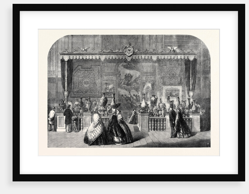 The International Exhibition: Tapestries of Gobelins and Beauvais and China of Sevres 1862 by Anonymous
