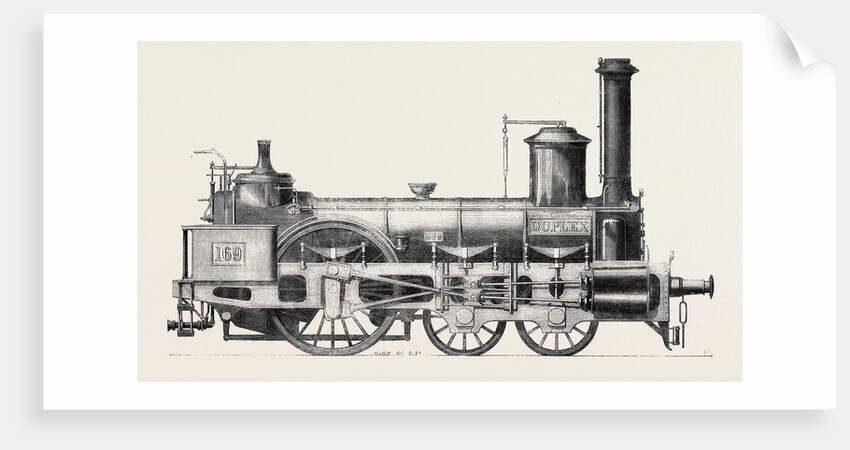 The International Exhibition: Austrian Locomotives: The Duplex Engine 1862 by Anonymous