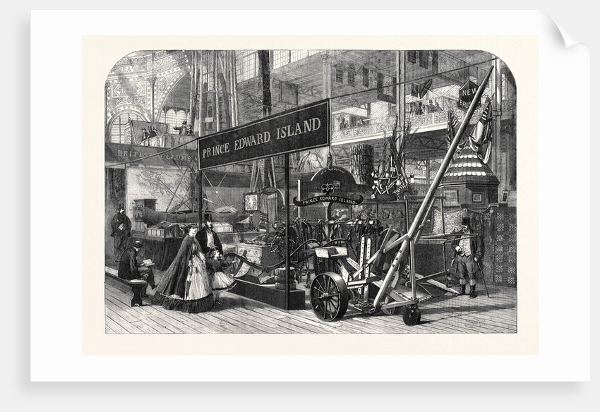 The International Exhibition: British Columbia and Prince Edward Island Courts 1862 by Anonymous