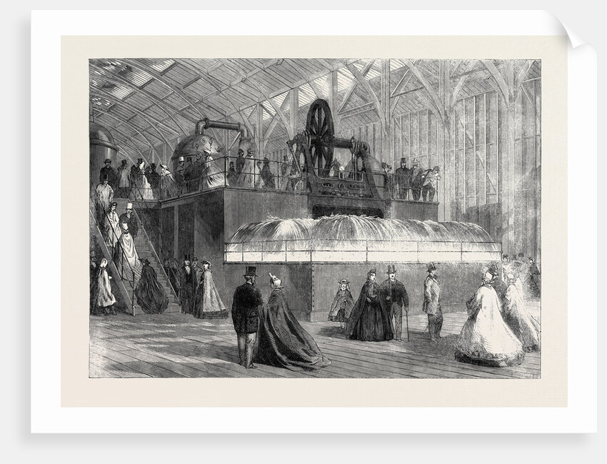 The International Exhibition: Centrifugal Pump, 1862 by Anonymous