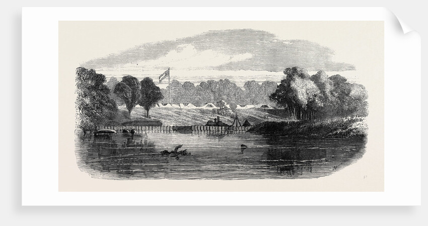 The Civil War in America: Drury's Bluff a Confederate Position on the James River Near Richmond 1862 by Anonymous