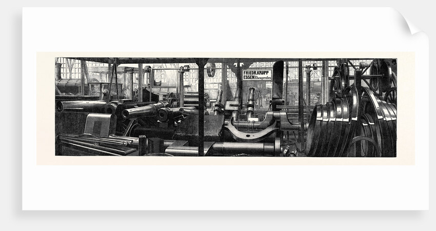 The International Exhibition: Group of Objects in Steel Exhibited by Mr. Krupp of Essen Prussia 1862 by Anonymous