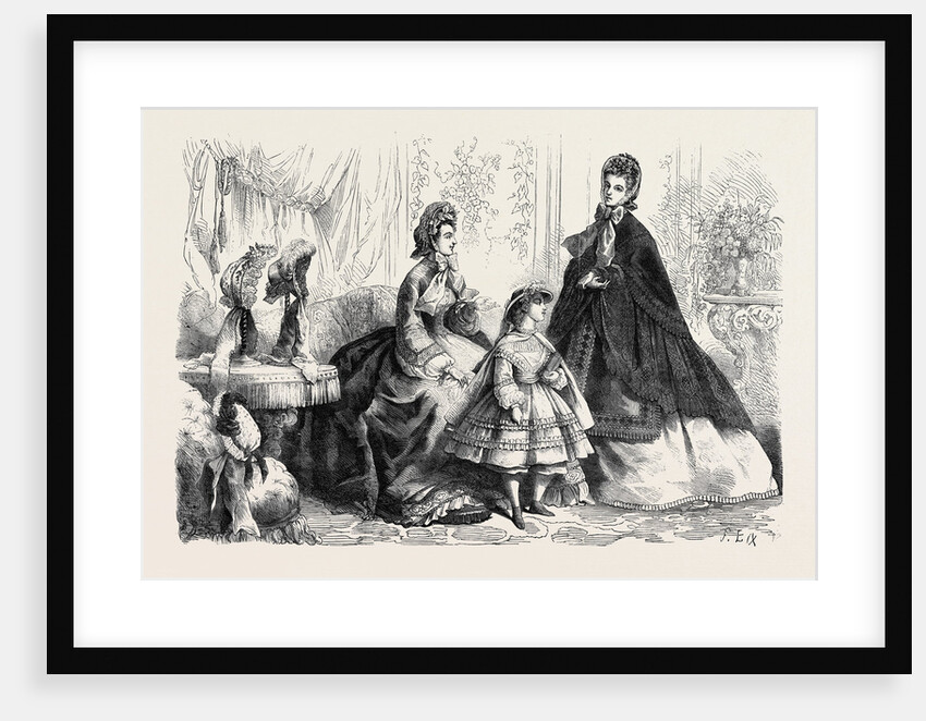 Paris Fashions for December 1862 by Anonymous