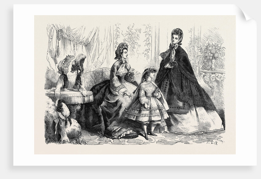 Paris Fashions for December 1862 by Anonymous