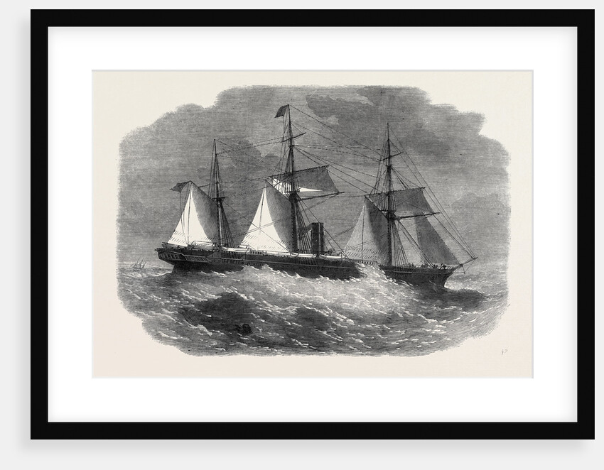 The Peninsular and Oriental Steam Company's New Ship Poonah 1862 by Anonymous
