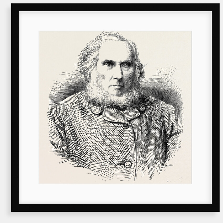 The Late Mr. James Sheridan Knowles 1862 by Anonymous