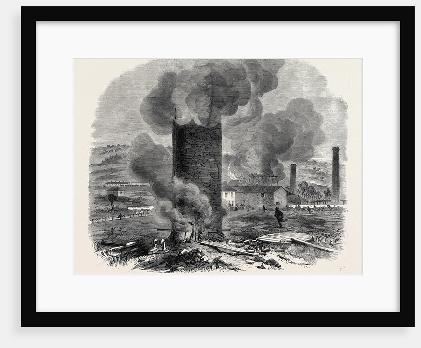 The Explosion at Edmund's Main Colliery Barnsley 1862 by Anonymous