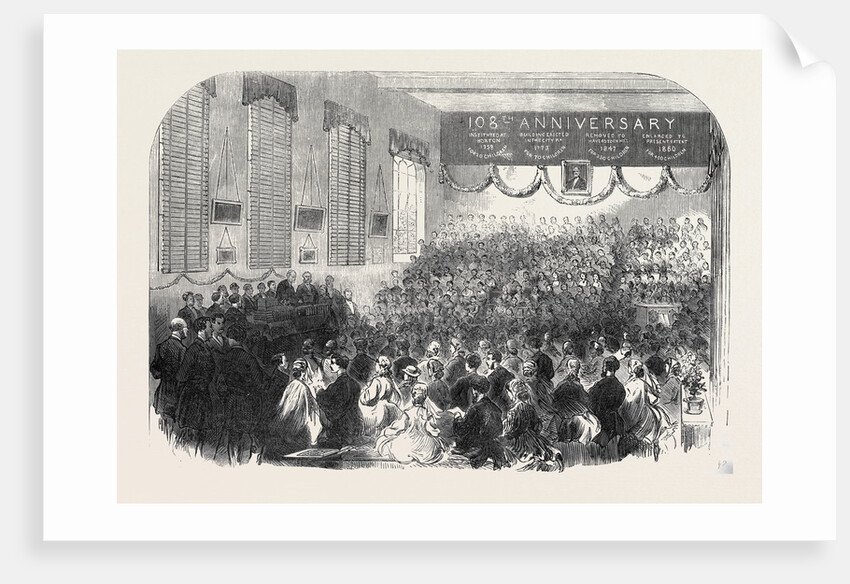 Annual Examination of Children at the Orphan Working School Haverstock Hill 1866 by Anonymous