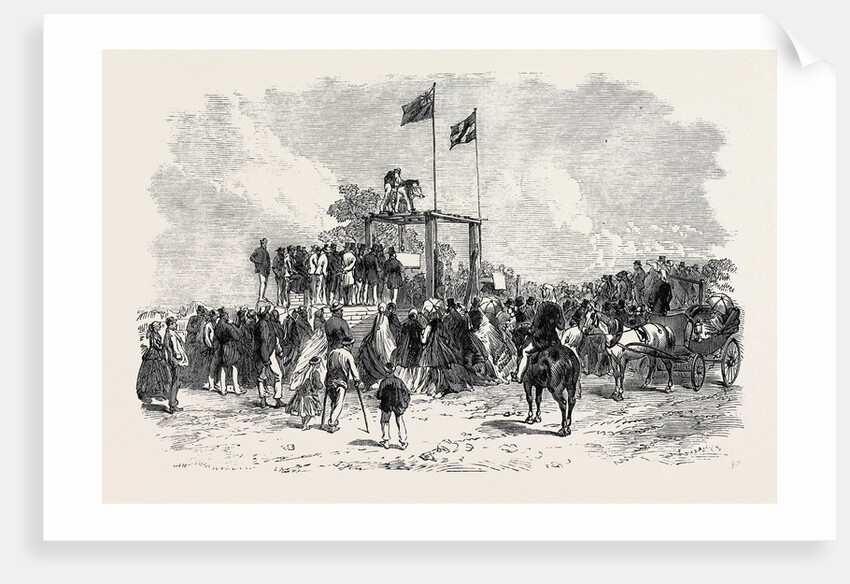 Laying the Foundation Stone of the Victoria Institution for the Deaf and Dumb at Melbourne Australia 1866 by Anonymous