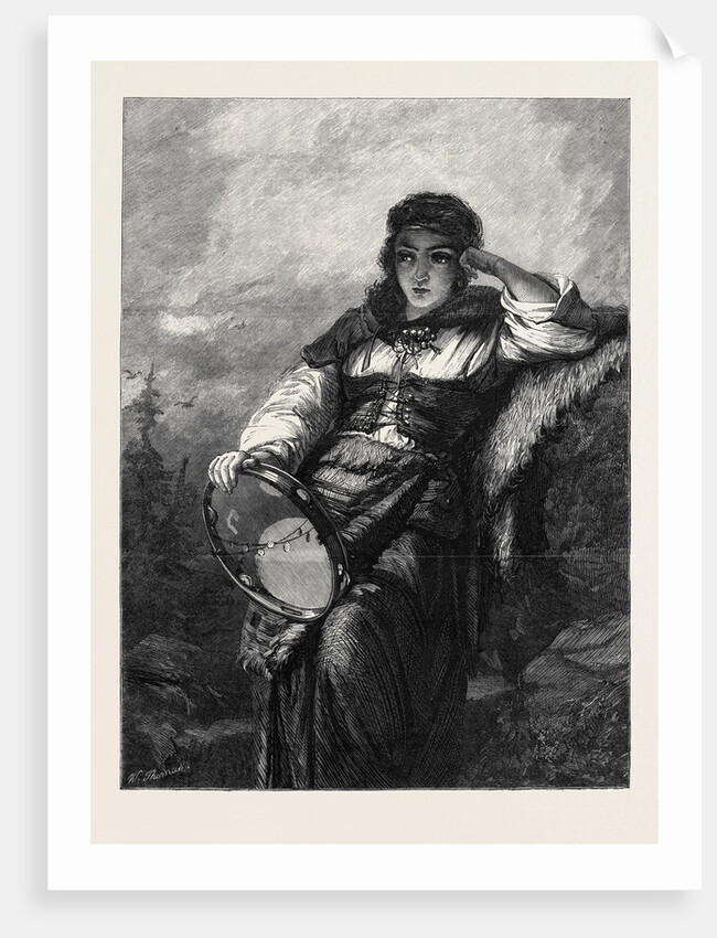 Homeless in the Exhibition of the Institute of Painters in Water Colours 1866 by Anonymous