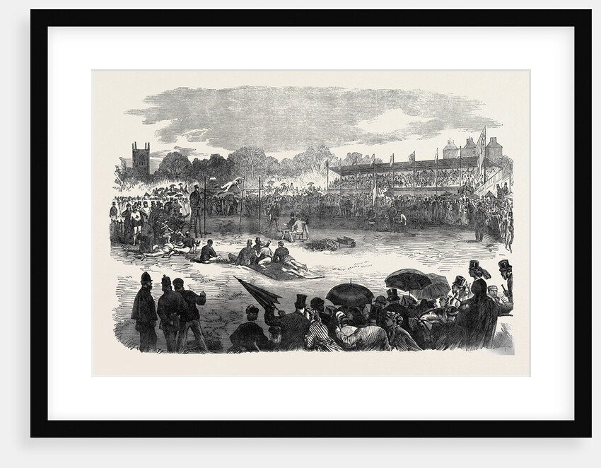 Civil Service Athletic Sports at Beaufort House Walham Green 1866 by Anonymous