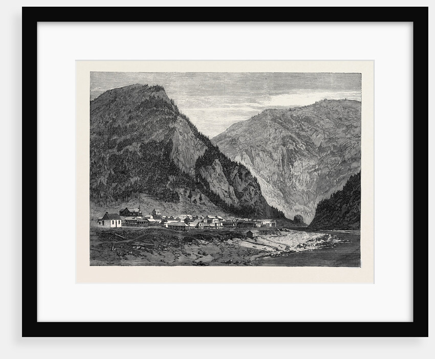 Town of Yale British Columbia 1866 by Anonymous