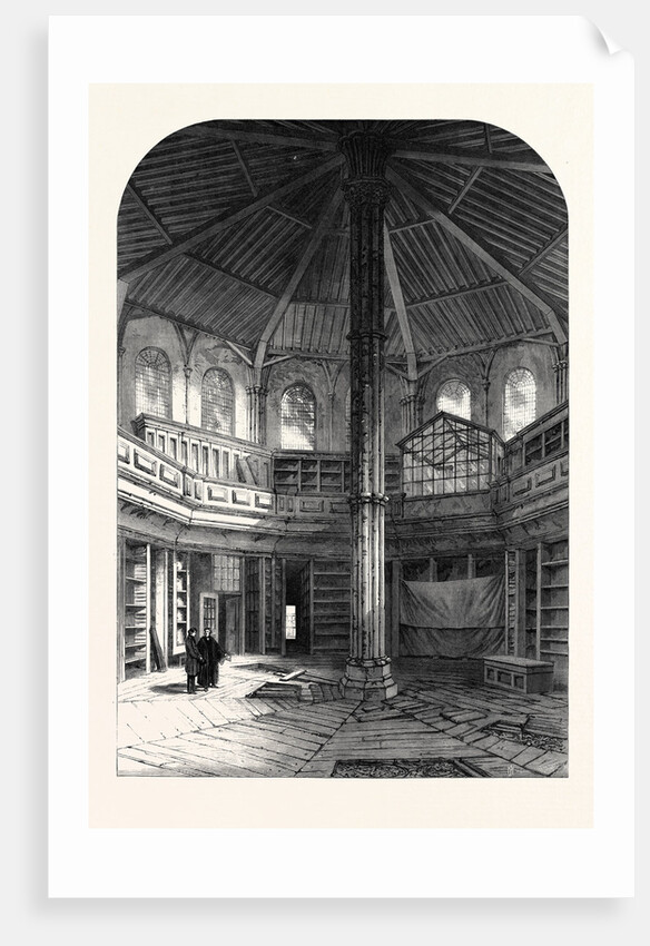 The Chapter House Westminster Abbey London UK 1866 by Anonymous