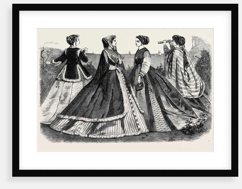 Paris Fashions for May France 1866 by Anonymous