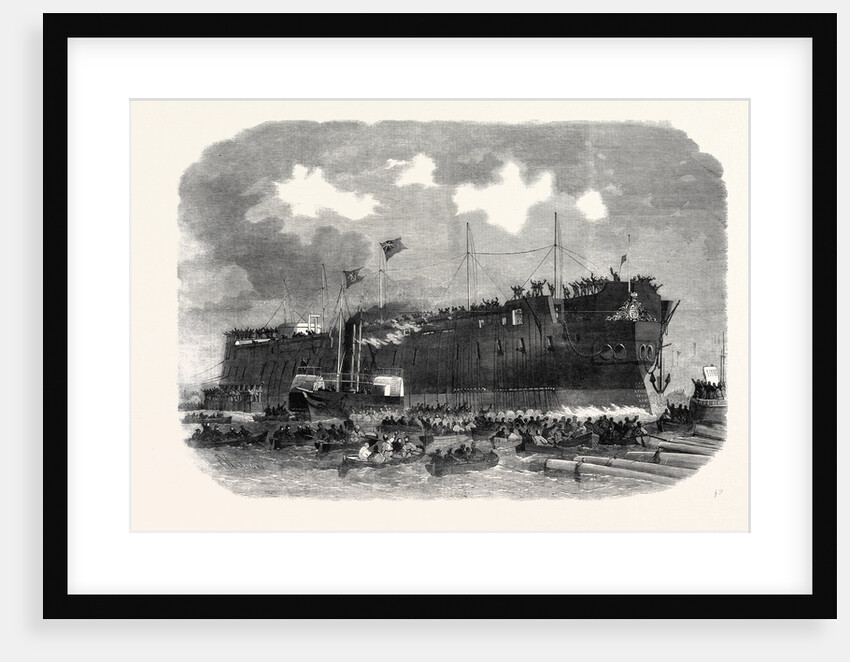 The Northumberland Afloat UK 1866 by Anonymous