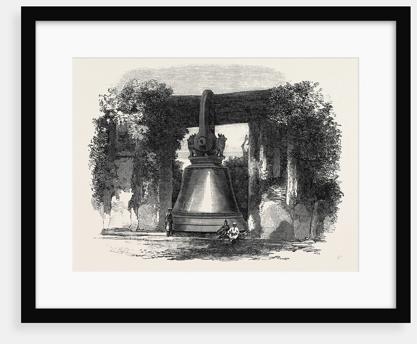 The Mengoon Bell Mandalay Burmah 1866 by Anonymous