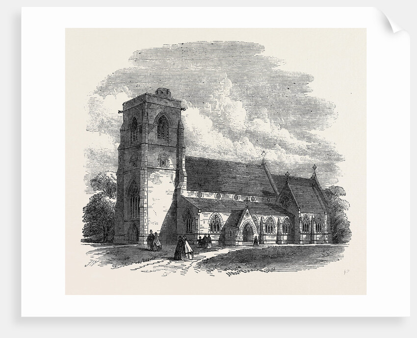 Benhilton Church Sutton Surrey UK 1866 by Anonymous