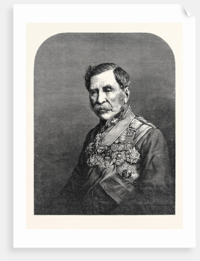 Sir John Fox Burgoyne Bart. G.C.B. by Anonymous