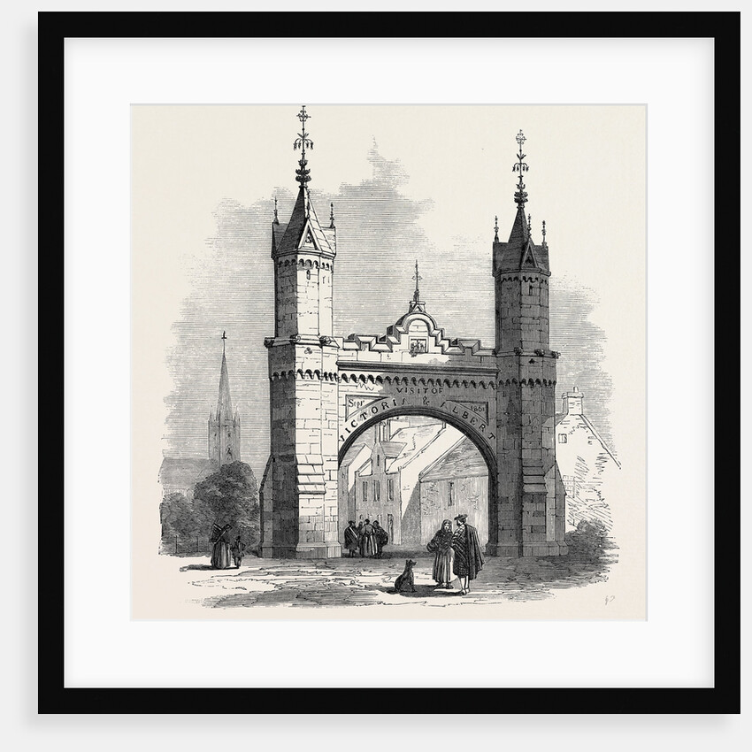 The Royal Memorial Arch at Fettercairn Kincardineshire Scotland UK 1866 by Anonymous