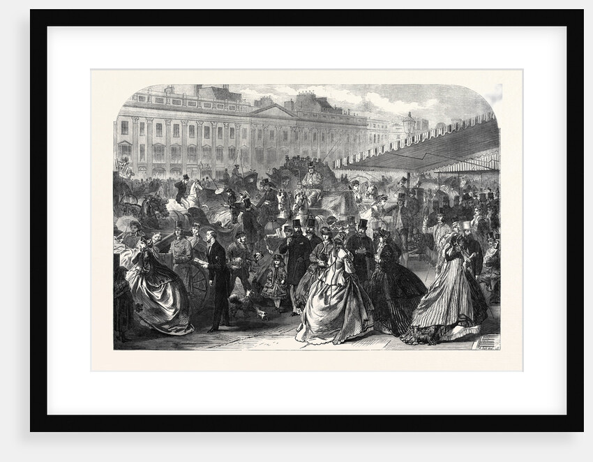 Regent Street in the Season London UK 1866 by Anonymous