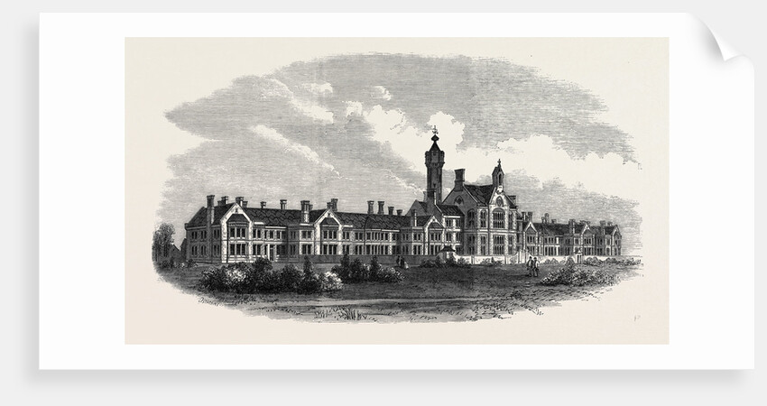 The City Lunatic Asylum Near Dartford UK 1866 by Anonymous