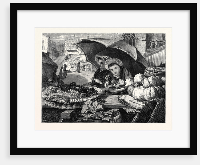 Our French Watering Place, in the Exhibition of the British Institution 1866 by Anonymous