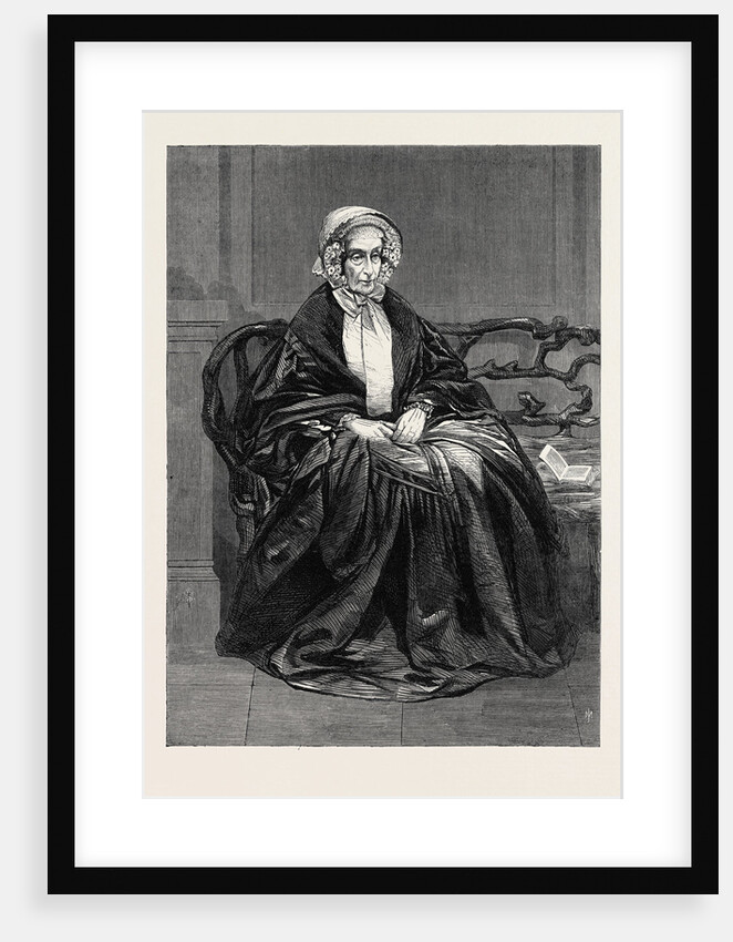 The Late Marie Amelie D'Orleans Ex-Queen of the French 1866 by Anonymous