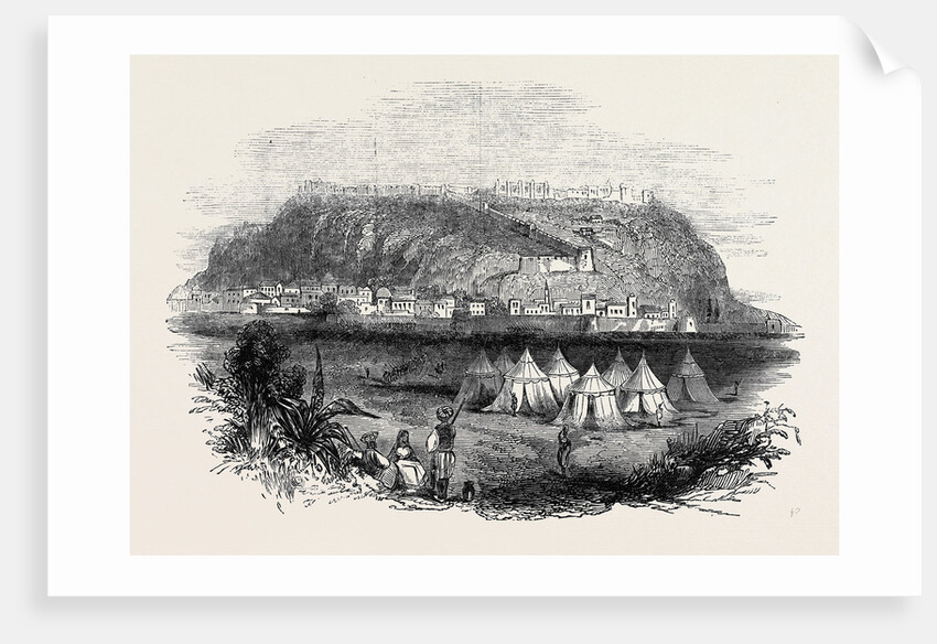 Arrival of the Overland Mail, Capture of Gwalior, Six Thousand Killed and Wounded: Gwalior, India by Anonymous