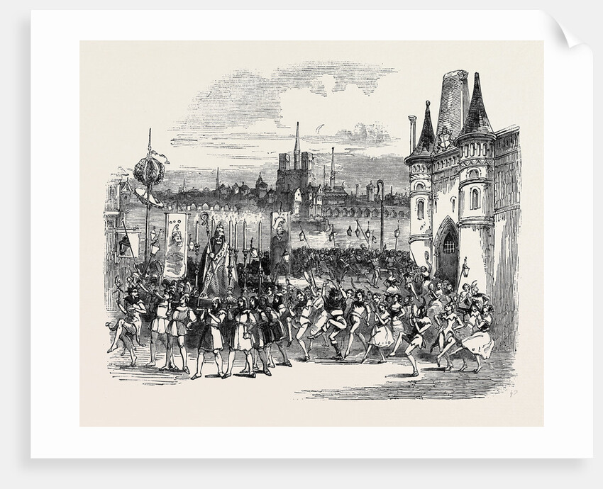 Scene from the New Ballet of La Esmeralda, at Her Majesty's Theatre. by Anonymous