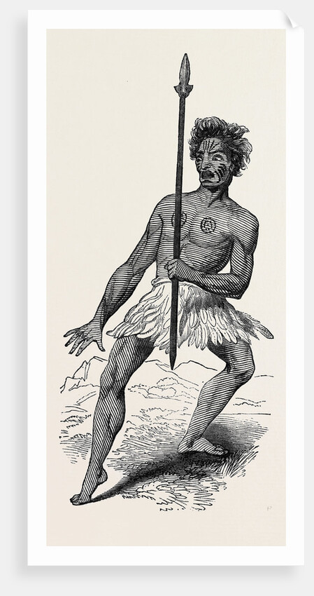 New Zealand War Dance. by Anonymous