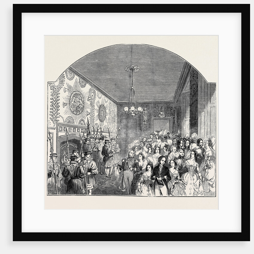 The Guard-Room, St. James's Palace. by Anonymous