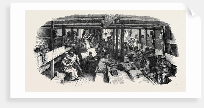 Emigrants at Dinner. by Anonymous