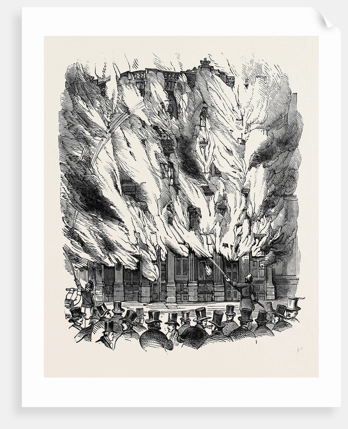 The Fire in Oxford Street by Anonymous