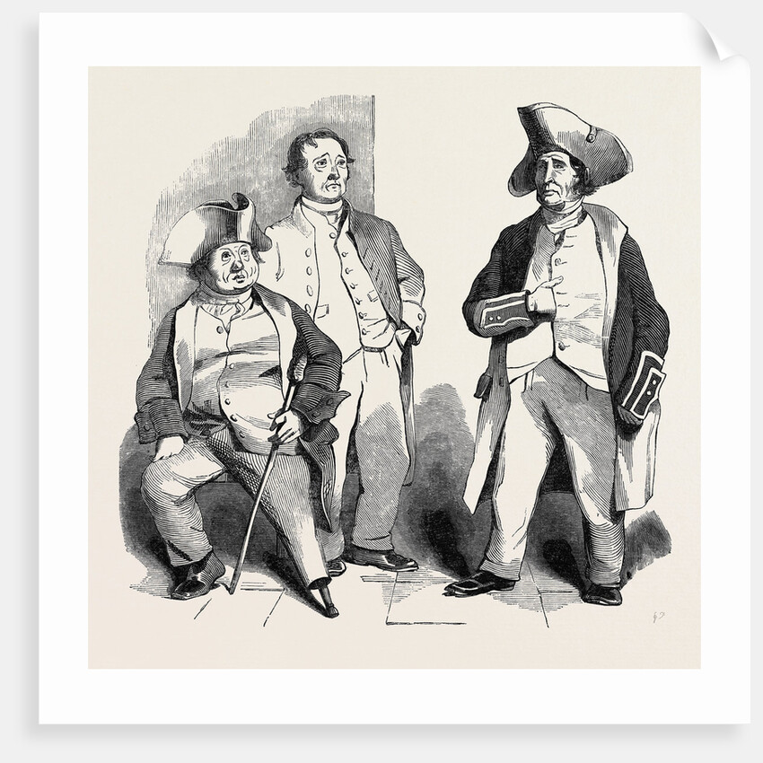 Joseph Burgin, James Connell, George French by Anonymous