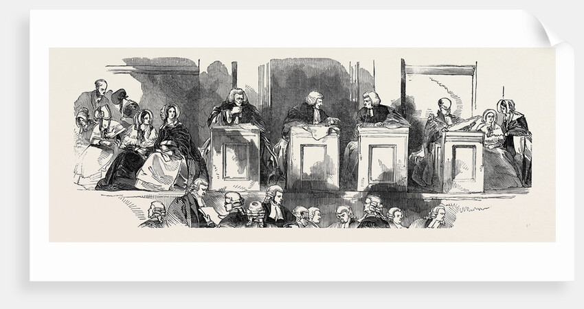 Justice Williams, Baron Gurney, Justice Maule by Anonymous
