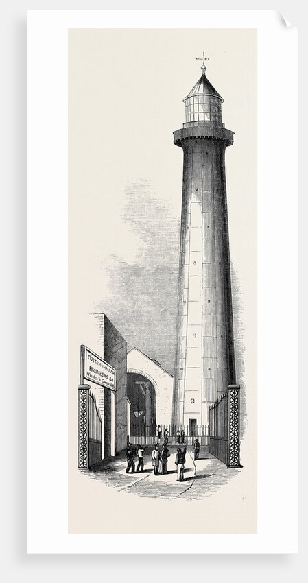 Cast-Iron Light-House. by Anonymous