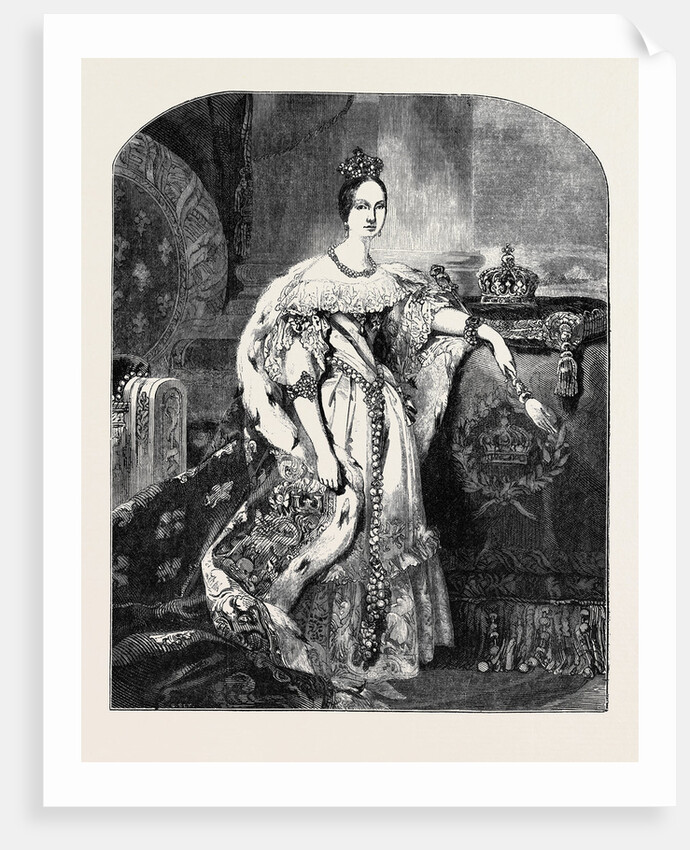 Isabella II., Queen of Spain. by Anonymous