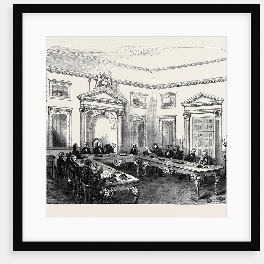 The Court of Directors, East India House. by Anonymous