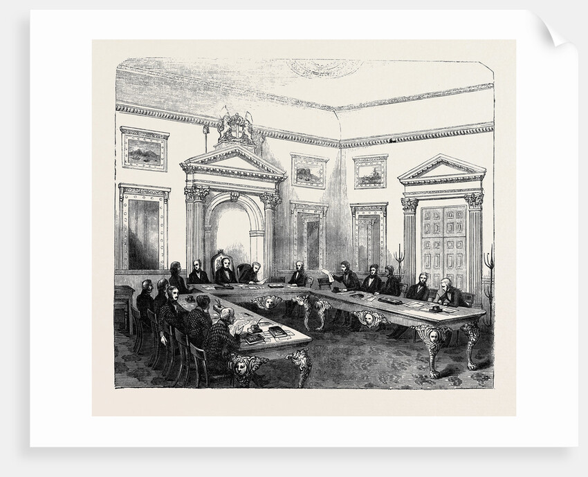 The Court of Directors, East India House. by Anonymous