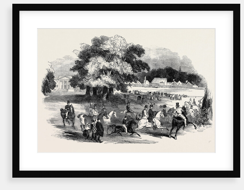 Gorhambury Races, from a Sketch in the Park by Anonymous