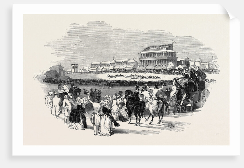 Epsom Races by Anonymous