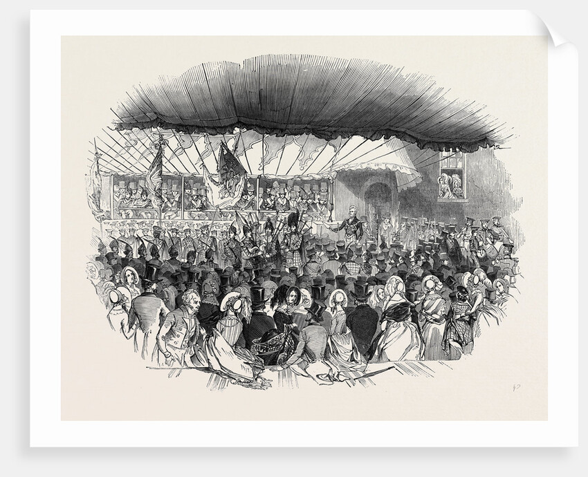 Laying the Foundation Stone of the Girls' School, Caledonian Asylum by Anonymous