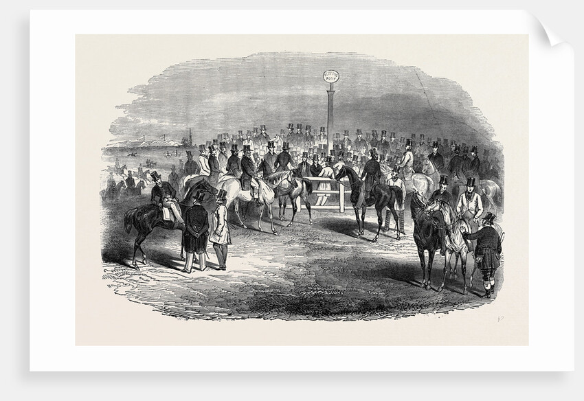 Epsom Races, the Betting Ring by Anonymous