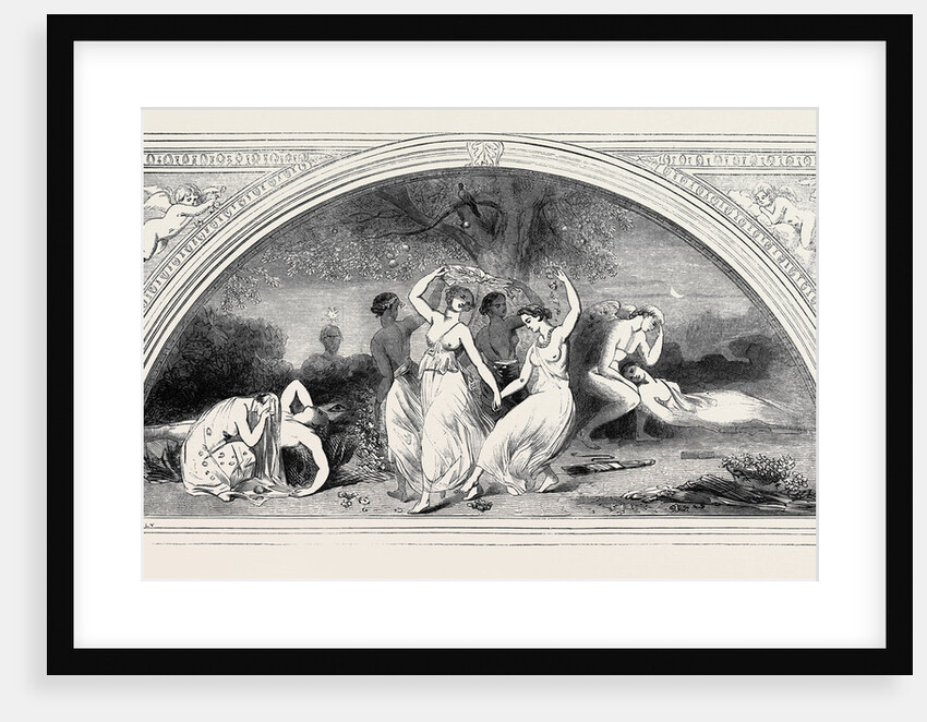 Scene from Comus. from a Picture by Etty, in the Royal Academy Exhibition by Anonymous