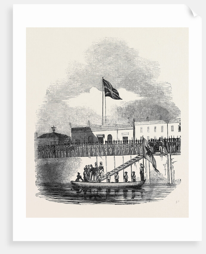 Departure of the Emperor of Russia, the Embarkation at Woolwich by Anonymous