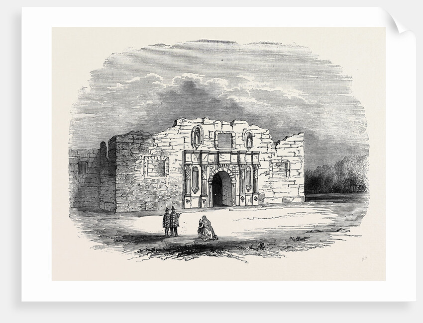 Texas: Church of Alamo, San Antonio De Bexar by Anonymous