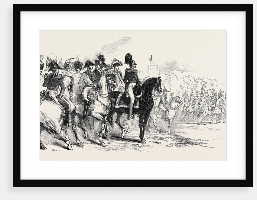 The Grand Review in Windsor Great Park, the Illustrious Visitors and Staff by Anonymous